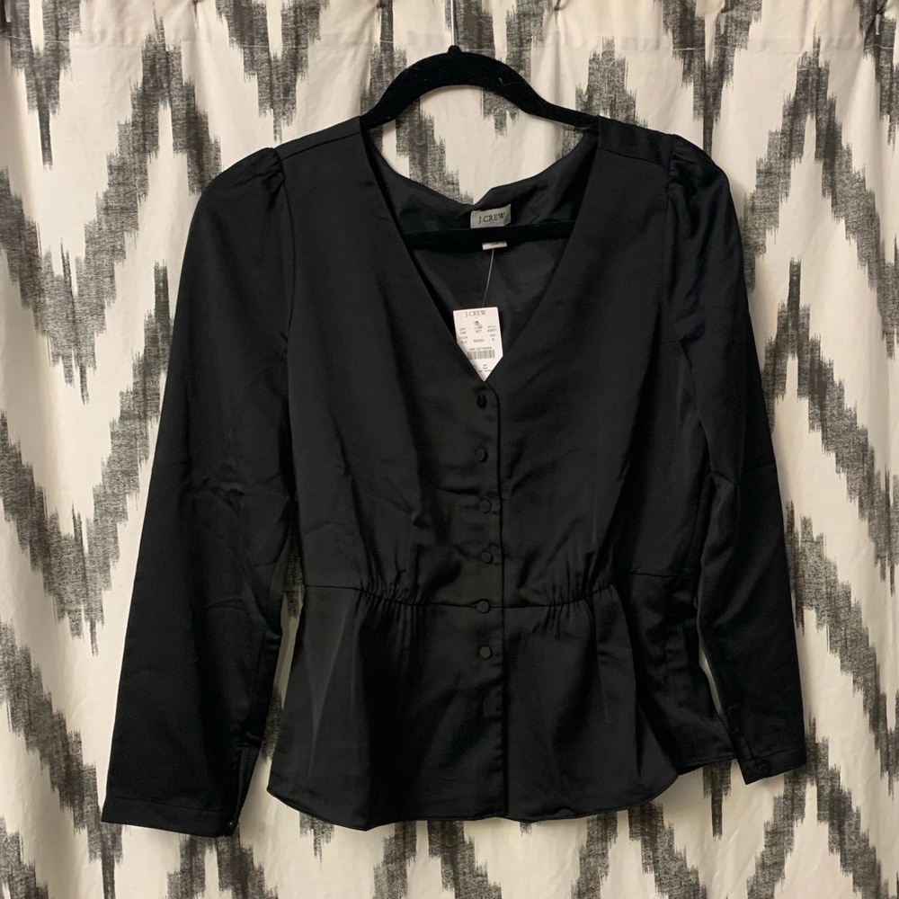 JCREW. Black. Size 6. New with tags